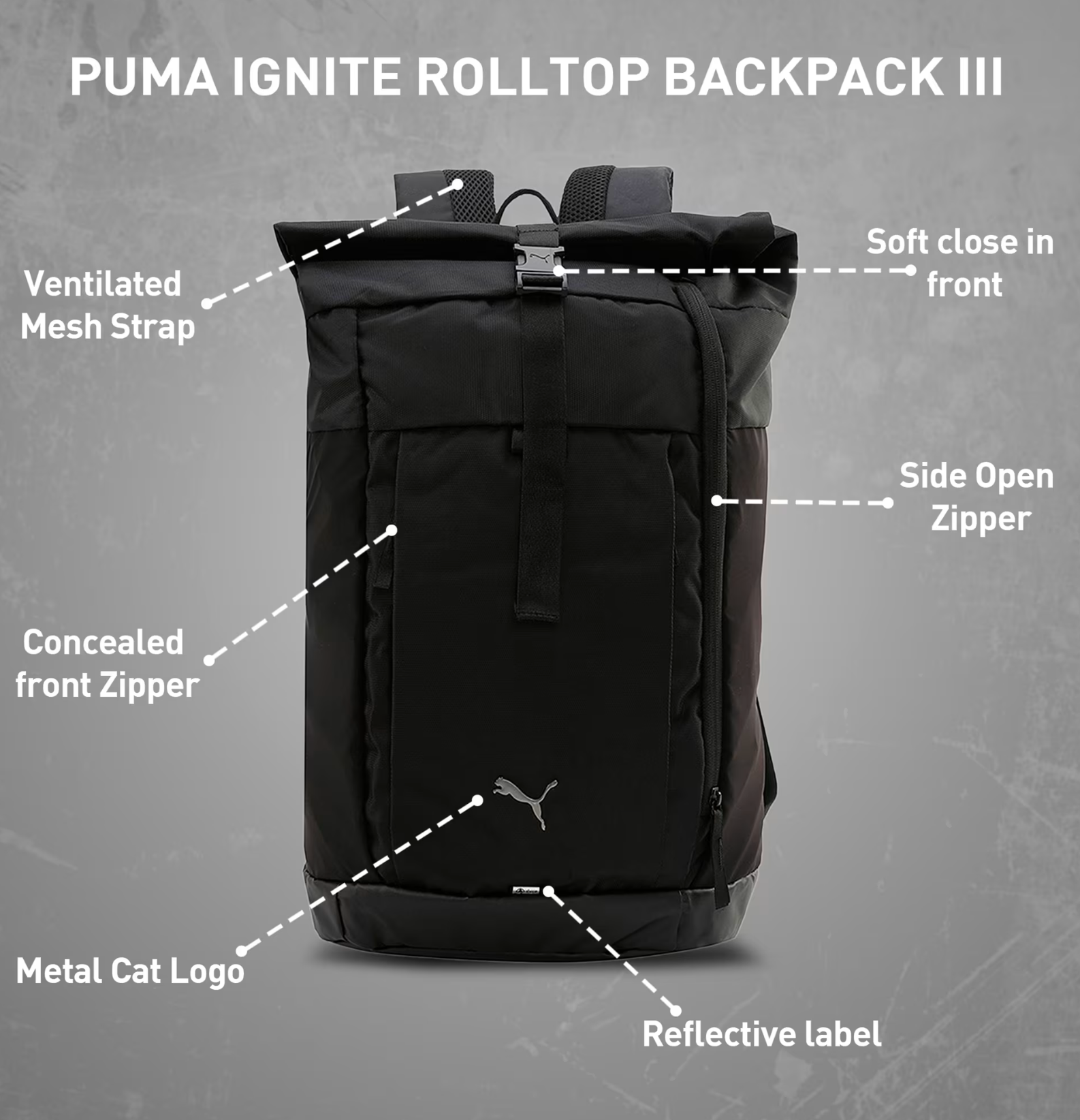 Puma Ignite Rolltop Backpack III